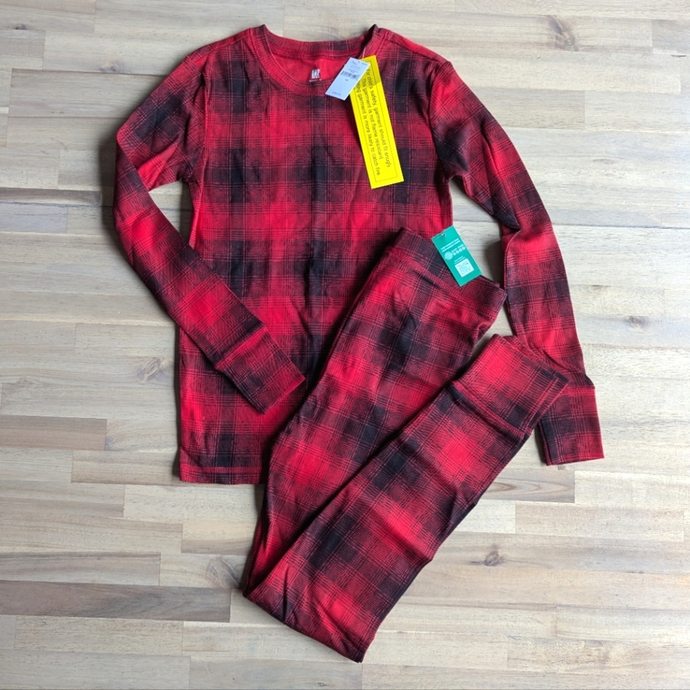 GAP Kids (unisex) Plaid Pajama Set NWT Size‎ 10